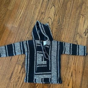 Kids surfer style poncho purchased in Mexico